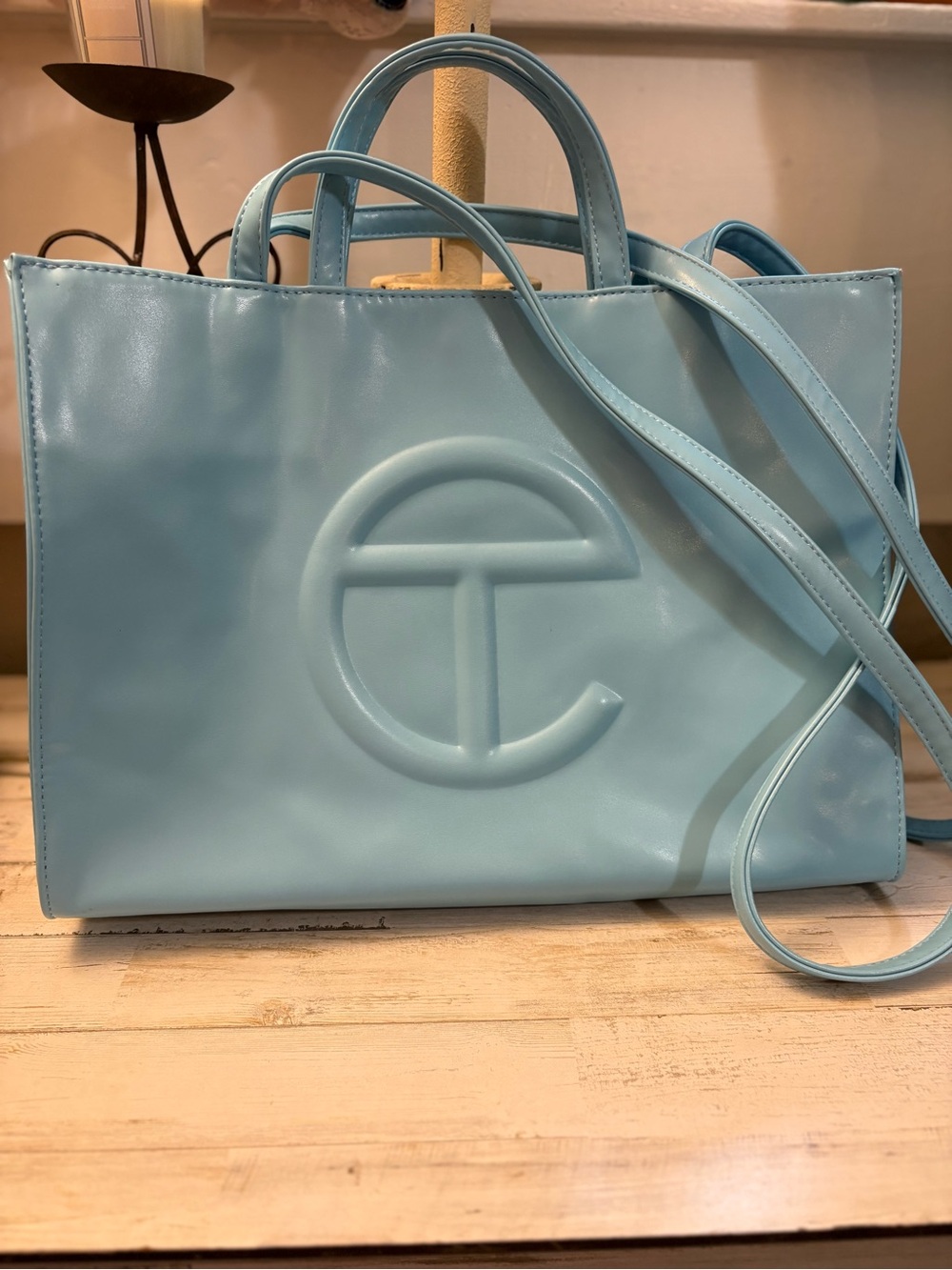 SHMedium Telfar Pool Blue Bag